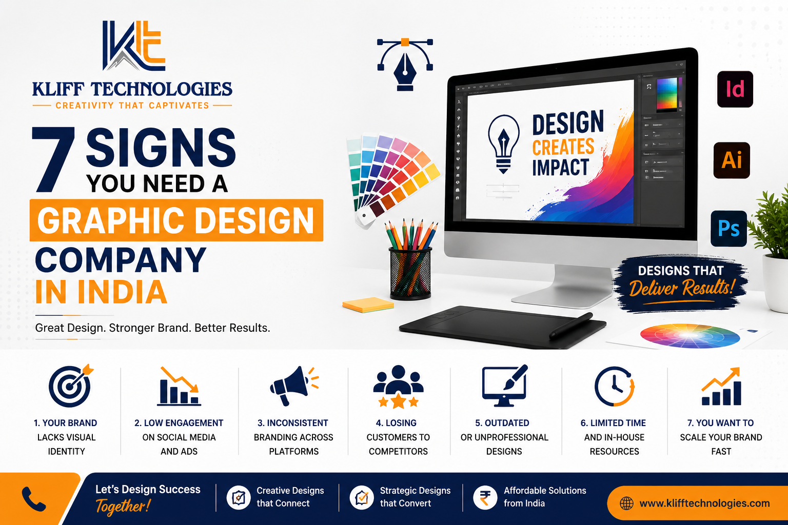 7 Signs You Need a Graphic Design Company in India