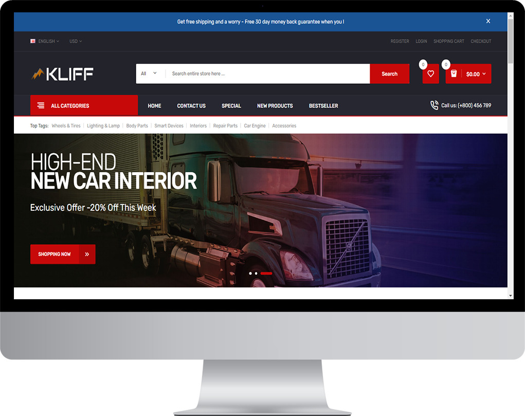 CUSTOM SHOPPING STORE ONLINE